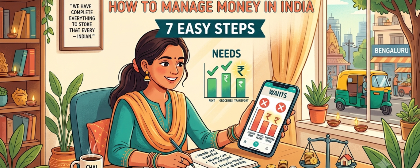Needs vs Wants: How to Manage Money in India