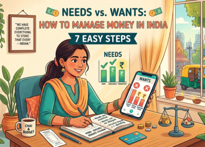 Needs vs Wants: How to Manage Money in India