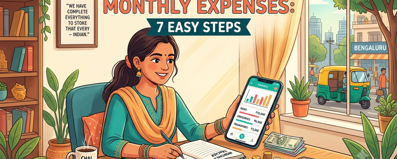 How to Track Monthly Expenses in India: 7 Easy Steps