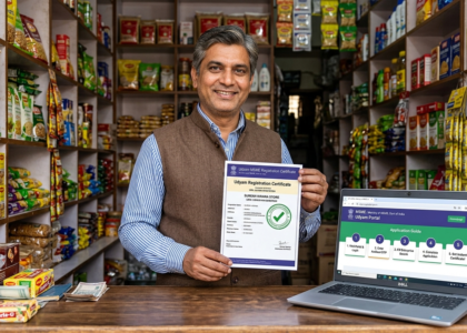 how to get udyam registration for shopkeepers