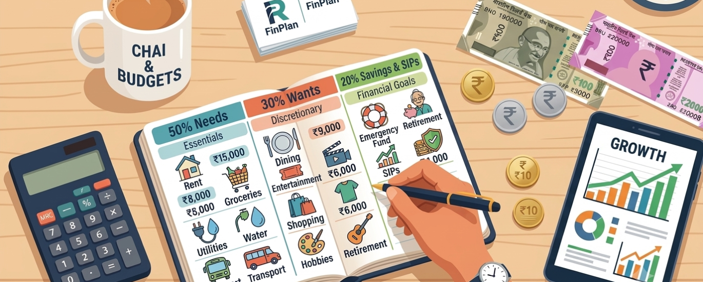 50/30/20 Budget Rule in India: Complete Guide