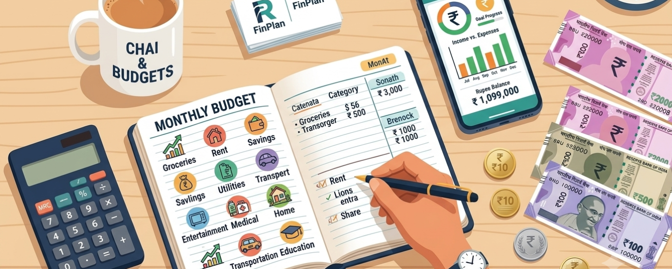 How to Create a Monthly Budget in India: Complete Guide
